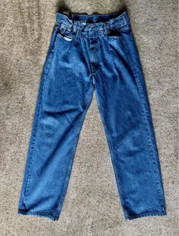 DRIES VAN NOTEN 20AW 개더 데님 팬츠 w33