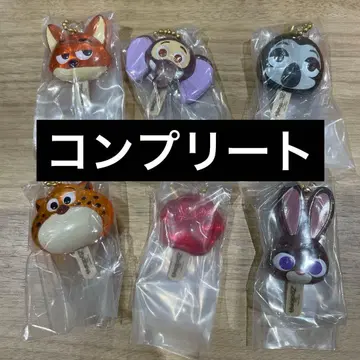 주토피아 아이스캔디 참 6종 컴플리트 아이스캔디