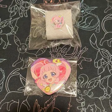 아이프리 히마리 하트형 캔뱃지 트레이딩 아크릴 반지 팝업