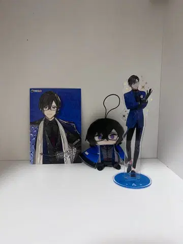 사계절 아키라 아크릴 스탠드와 봉제 인형 세트