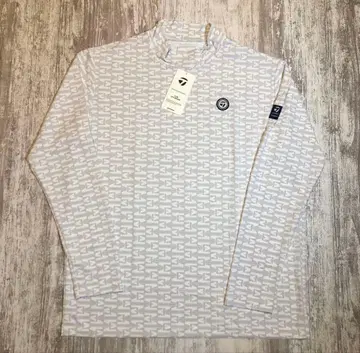 테일러메이드 골프웨어 긴팔 모크넥 L 사이즈 화이트