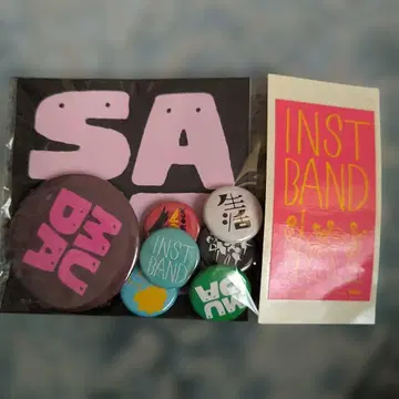 SAKEROCK 스티커 & 캔뱃지 세트 [ 미개봉 ]