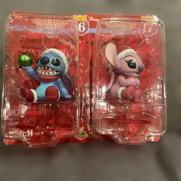 해피 복권 디즈니 크리스마스 오너먼트 복권 스티치 엔젤