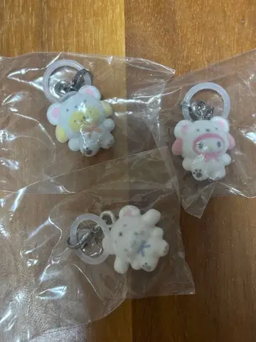 산리오 메지루시 참 후와후와 스노우 3개 세트