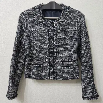 LAUTREAMONT 노카라 트위드 자켓 아우터 사이즈 36