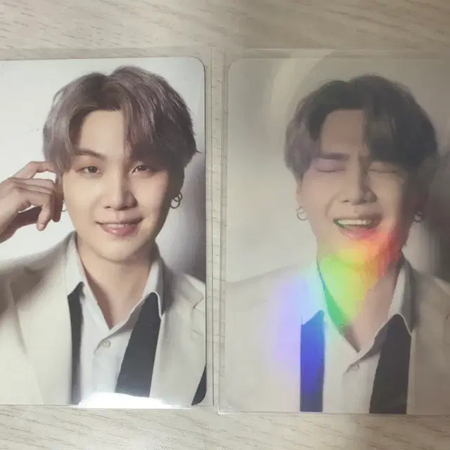 방탄 더팩트 슈가 민윤기 포카