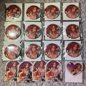 NU:카니발 누카니 페타콜레 양면 아크링 키링 캔뱃지 엔텐