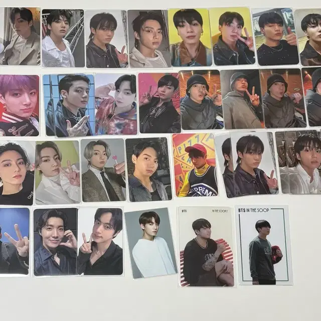 방탄소년단 정국 포토카드 미니포카 재팬 특전
