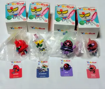 유루건 YURUGUN 뉴 사자비 돔 샤아 자쿠 4체 세트