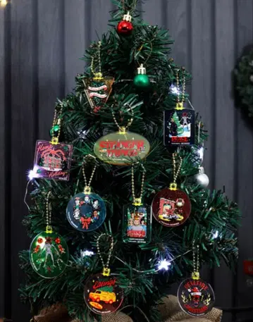 스트레인저 싱스 오너먼트풍 아크릴 키링 10개 컴플리트