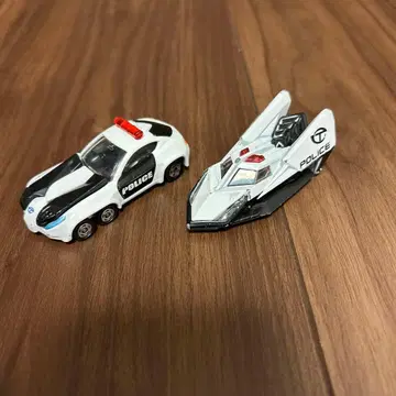 경찰 차량 미니카 세트