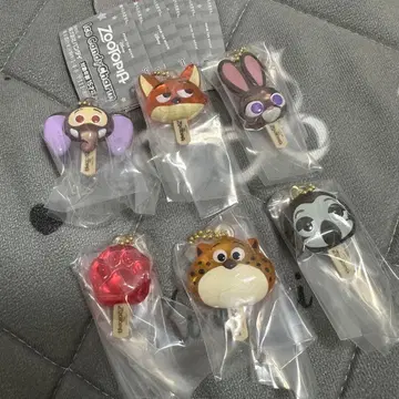 주토피아 아이스캔디 참 전 6종 컴플리트