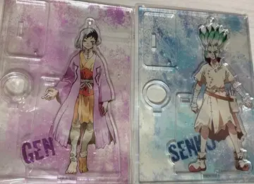 Dr.STONE 아크릴 펜 스탠드 이시가미 센쿠 아사기리 겐