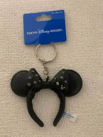 도쿄 디즈니 리조트 미니 마우스 머리띠 키링