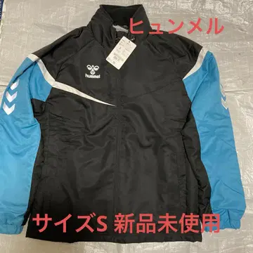 hummel 윈드브레이커 블랙 x 블루 S 사이즈