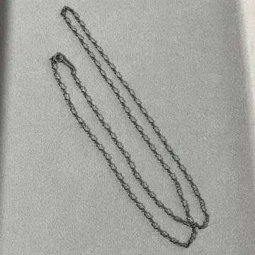 agete 목걸이 체인 실버