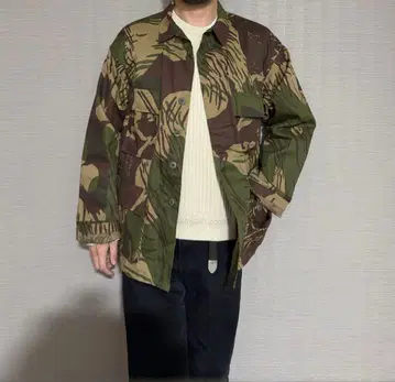 레어 로디지아군 데드스탁 카모플라쥬 자켓 밀리터리 자켓 군용품