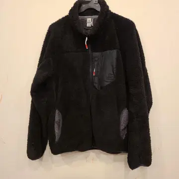 CHUMS 플리스 자켓 블랙