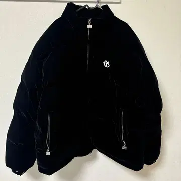 FUBU 후부 FB 로고 긴팔 벨로아 충전솜 점퍼