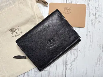 새상품 일비종떼 한정 컬러 3단 폴더형 지갑 컴팩트 스테디셀러 블랙 블랙