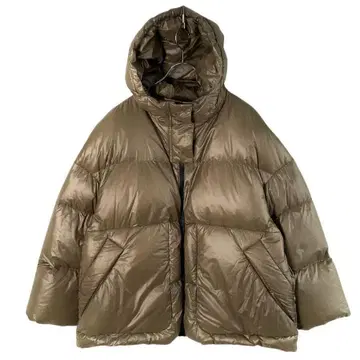 새상품 D DOT DUE PISA35 하이넥 다운 자켓 카키 S