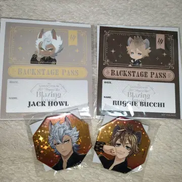 트위스테 브레이징 주얼 백스테이지 패스 캔뱃지 러기 잭