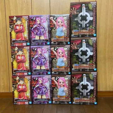 원피스 DXF THE GRANDLINE SERIES 피규어 4종 12개