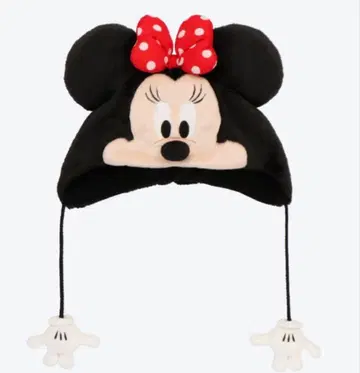 미니 마우스 퍼 모자 프리 사이즈