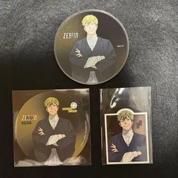 주술회전 젠인 나오야 애니카페 특전 코스터 아크릴 코스터 스티커