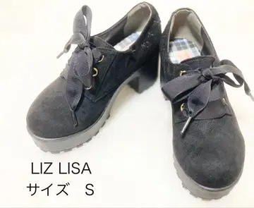 LIZ LISA 통굽 리본 신발 S 사이즈 블랙