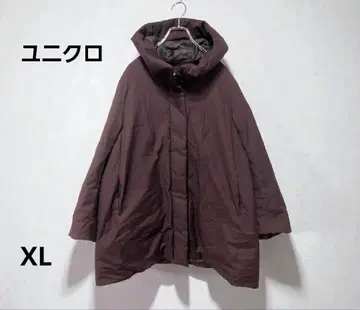 레어 유니클로 하이브리드 다운 숏코트 XL