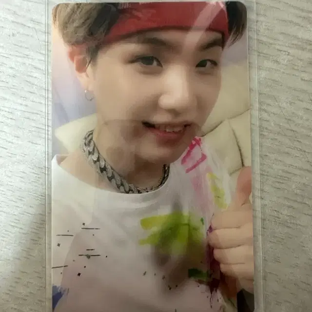 방탄 매직샵 슈가 민윤기 포카