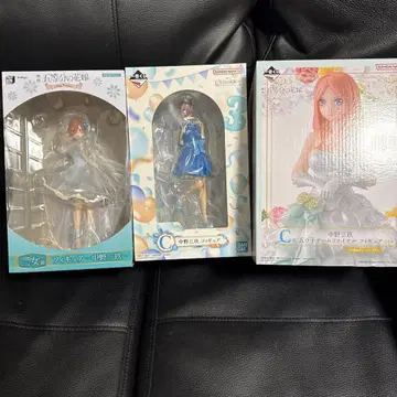 5등분의 신부 나카노 미쿠 제일복권 피규어 일괄