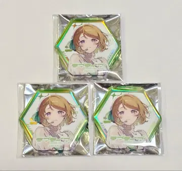 TOPPA!!! x 러브 라이브! 캔뱃지 코이즈미 하나요 3세트