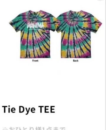 WANIMA 타이다이 T셔츠