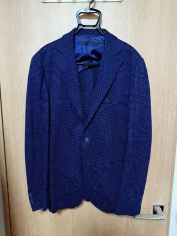 United arrows 네이비 체크 무늬