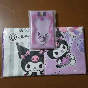 Happy 복권 G상 쿠로미 멀티 케이스 & 멀티 크로스 (2장) 세트