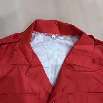 레드 드래곤 프린트 오버롤 M 사이즈