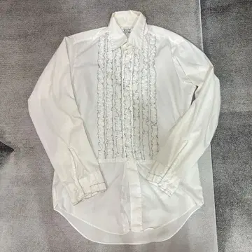 70s Lion of Troy 프릴 셔츠