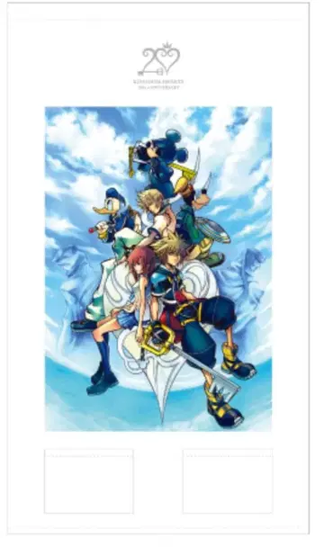 킹덤하츠 2 포켓 부착 태피스트리