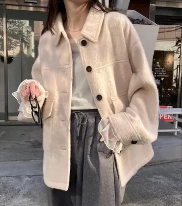 CIAOPANIC TYPY 차오패닉 티피 샤기 자켓