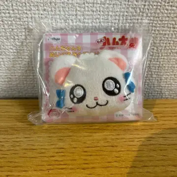 꼬마햄찌 봉제인형 헤어 클립 햄 리본