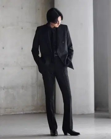 PANERO 플레어 슬랙스 블랙 M 새상품급