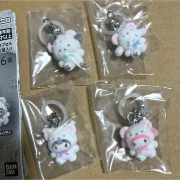 메지루시 액세서리 복슬복슬 스노우 마이멜로디 쿠로미 시나모롤 포차코