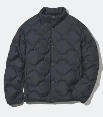 UNIQLO 울트라 라이트 다운 웨이브 퀼트 자켓 M 블랙