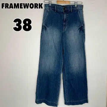 FRAMEWORK 프레임워크 (38) 와이드 팬츠 스트레이트 데님