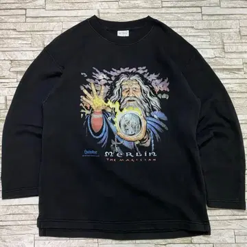 90s Quicksilver 맨투맨 마술사 머린 아트 프린트