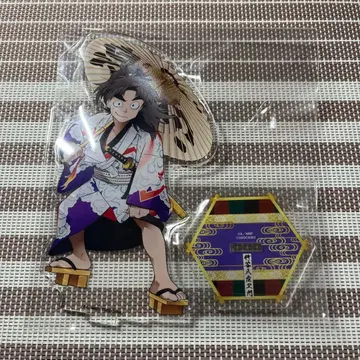 닌타마 란타로 극락탕 콜라보 아크릴 스탠드 타케야 하치자에몬