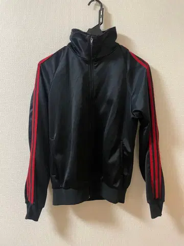 90s oe-SPORT 블랙 레드 스트라이프 저지 S