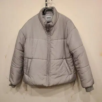 ADAMASTE 그레이 충전솜 나일론 자켓